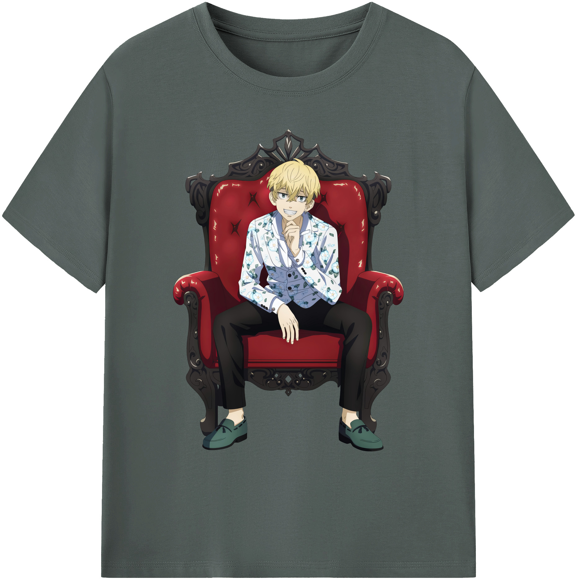 （画像用） 東京リベンジャーズ Tokyo Revengers 綿100％ メンズ半袖Tシャツ｜肌触りやわらか＆通気性